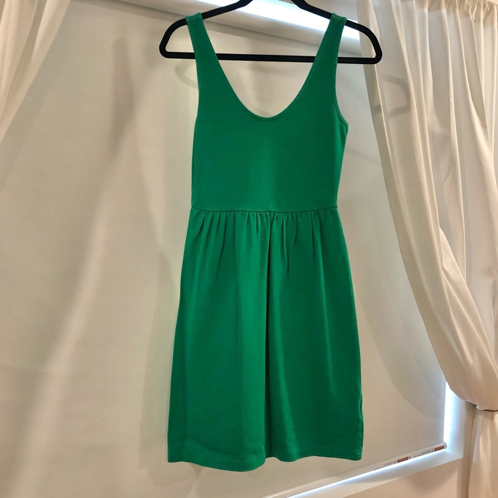 J. Crew Emerald Green Mini Dress. Size XXS.